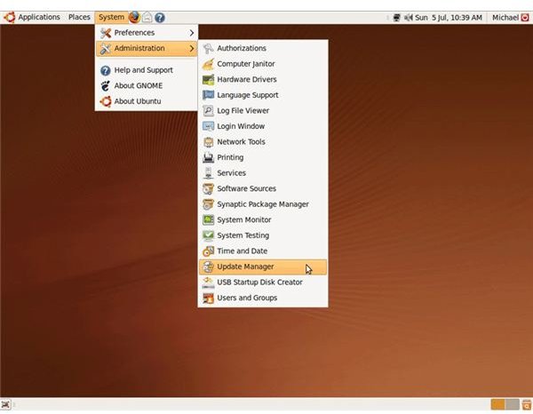 Update Your New Ubuntu Linux Desktop and Set Screen Resolution