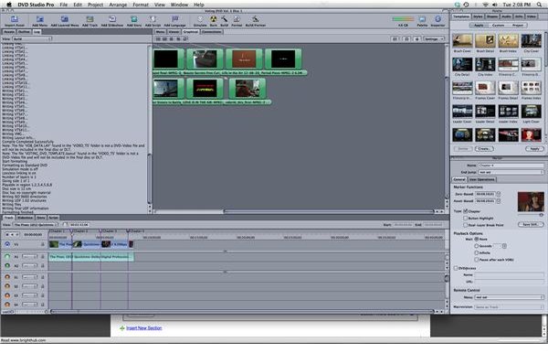 Creating Chapter Breaks and Menus in DVD Studio Pro - Bright Hub