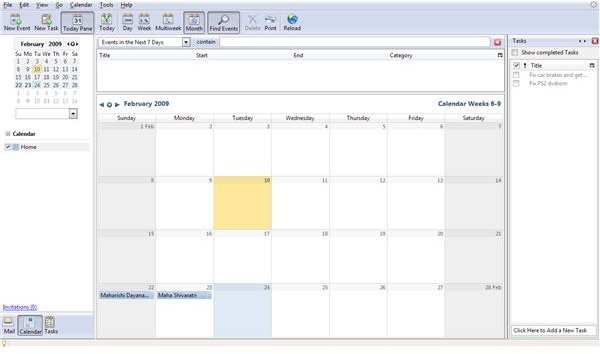 Lightning Extension for Mozilla Thunderbird - Smooth Integration of Calendar and Tasks Functionality