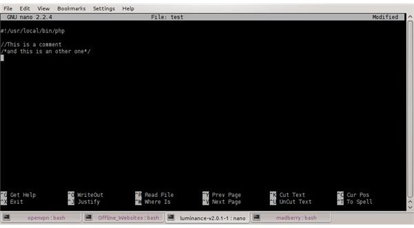 How to Comment and Execute Your PHP Scripts on Linux