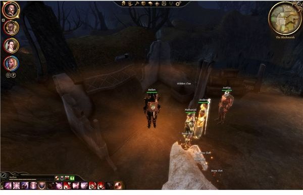 Dragon Age: Awakening Walkthrough - Blackmarsh Side Quests - Scavenger Hunts