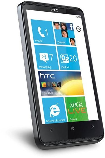 The HTC HD7 is exclusively O2&rsquo;s Windows Phone 7 launch device in the UK