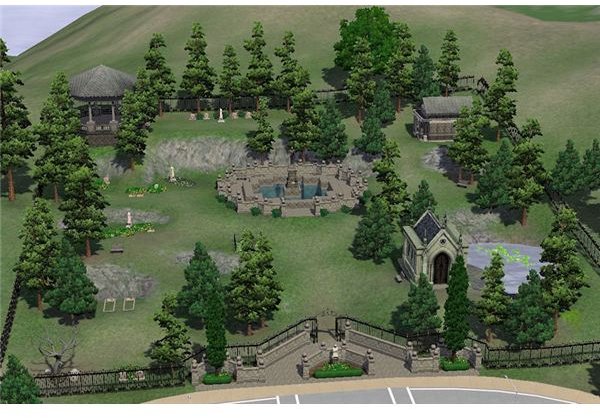 The Sims 3 bridgeport graveyard