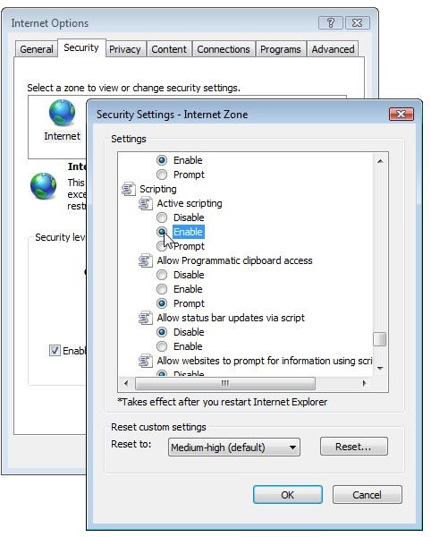 Enable javascript. To enable. Open Internet options Advanced to enable Zoom. Advanced to enable Zoom. JAVASCRIPT И интернет эксплорер.