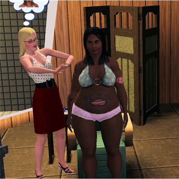 The Sims 3 Bad Tattoos