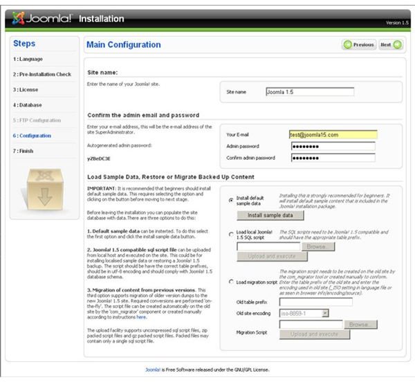 Joomla Screenshot 5