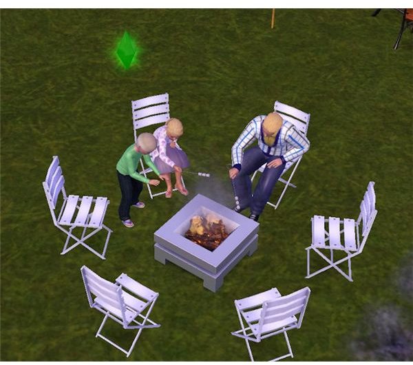 The Sims 3 Firepit 2