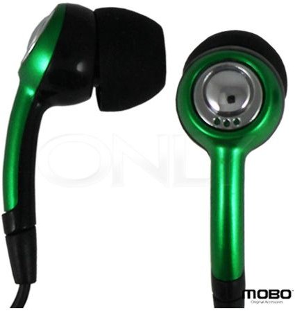 Pantech CrossOver Green Stereo Headset with Mic