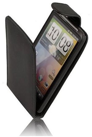 Faux Leather Flip Case