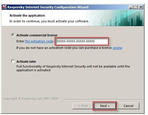 Kaspersky Internet Security Activation 