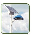 Solar street light based on induction technology