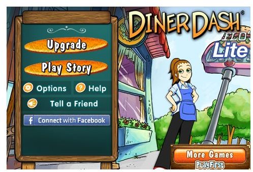 Diner Dash Unlock Codes and Diner Dash Cheats