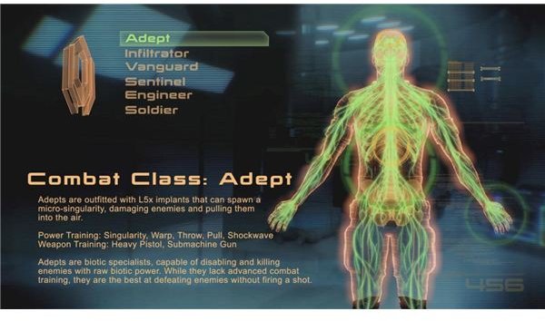 mass effect 2 weapon training