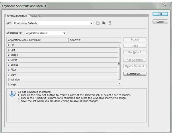 Photoshop Keyboard Shortcuts