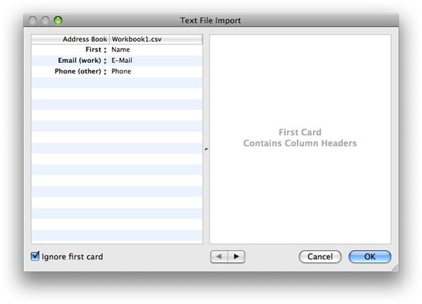 How To Import Mac OS X Hotmail Contacts Into Address Book