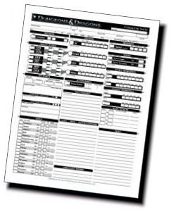 Dungeons & Dragons 4th Edition - Download 4E D&D Character Sheets