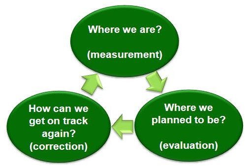 steps in project monitoring and control