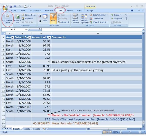 Imported Access table with formulas