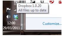 Accessing Mac Os X Dropbox from Windows 7