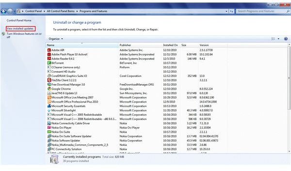 How to Remove IE9 from Windows 7