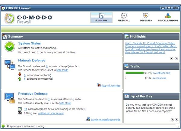 Perfect Firewall for MSE - Improve Windows Performance