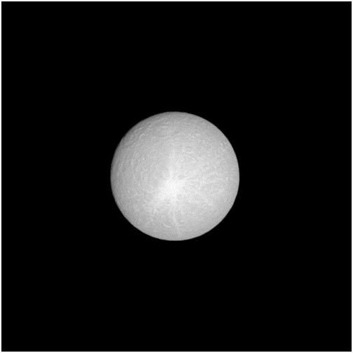 Rhea - Full - Image courtesy of NASA
