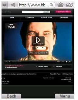 Accessing BBC iPlayer on Windows Mobile Devices
