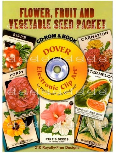 Dover Publications Seed Packet CD