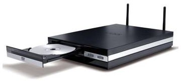 Linksys Kiss 1600 home media streamer and DVD player