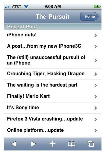 You can take a photo of any image on your iPhone, such as this blog.