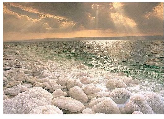 dead sea sunset