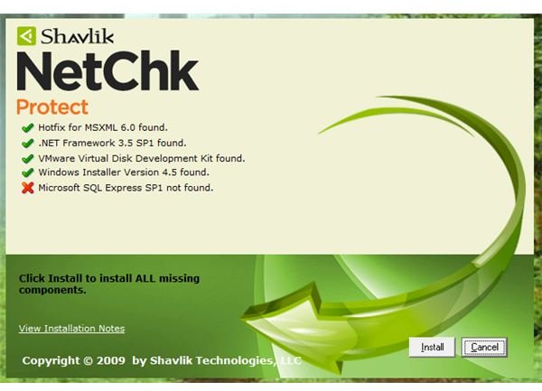 Installer of NetChk Protect 7
