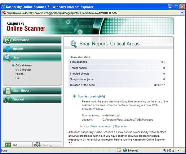 Kaspersky Online Scanner