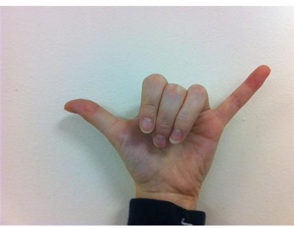 American Sign Language: Fingerspelling Y