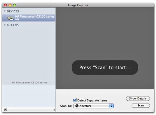 pandigital scanner software for mac