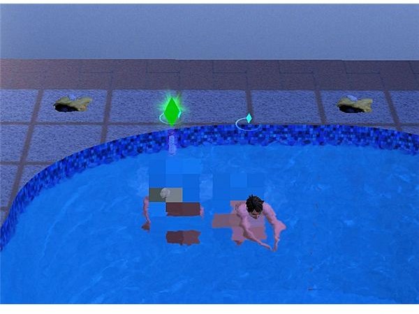The Sims 3 Skinny Dipping in Pool