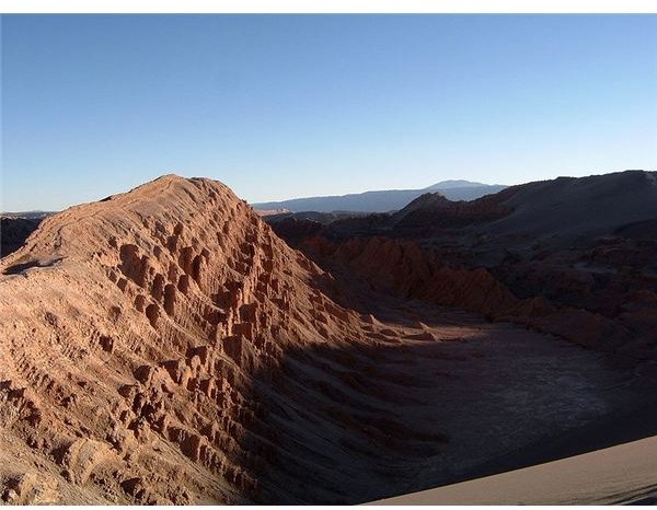 An area of the Atacama Desert in Chile, considered a Mars analog