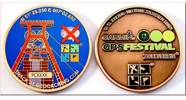 Garmin GPS Festival geocoin