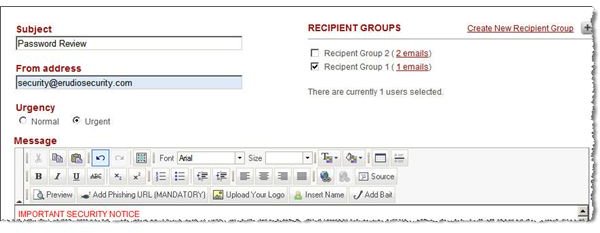 Figure 3: Setup window header