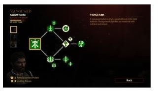 Vanguard Skill Tree