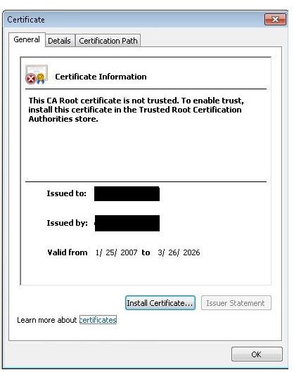 Figure 3 - Certificate