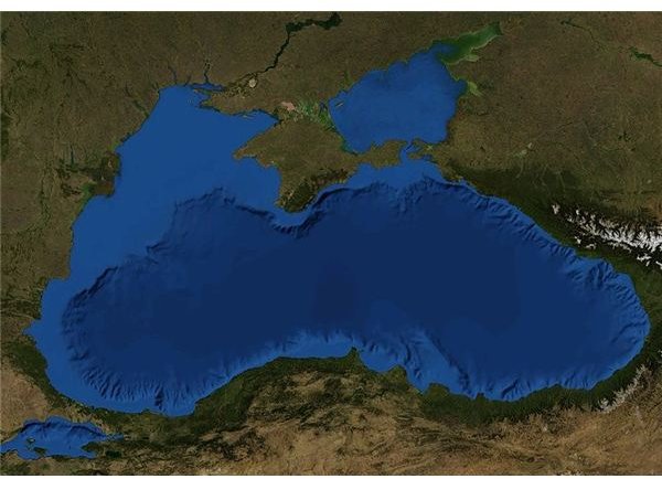 Underwater River at Bottom of the Black Sea - Implications for Aquaculture and Marine Ecosystems