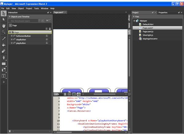 WPF Application in Expression Blend 2