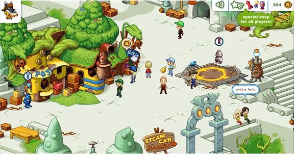 Free MMO - Spineworld Game Screenshot