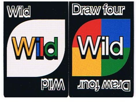 40th Anniversary Edition Uno Card Game Wild Cards