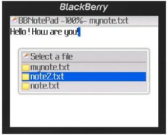 bbnotepad