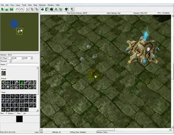 The powerful Galaxy Editor allows players to create rich maps and gameplay variants.