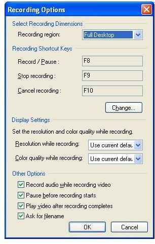 Record Anything on Your Computer Using My Screen R - options