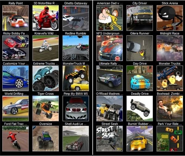 Free Online Racing Games - 3 Websites for Free Games: Part 1
