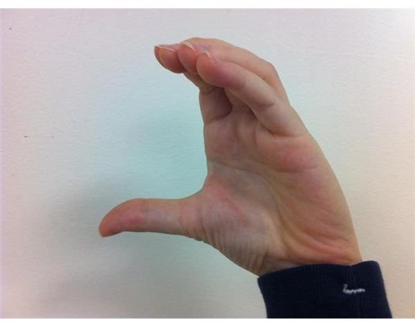 American Sign Language: Fingerspelling C
